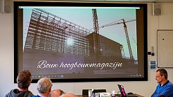 Constructie Hoogbouwmagazijn.