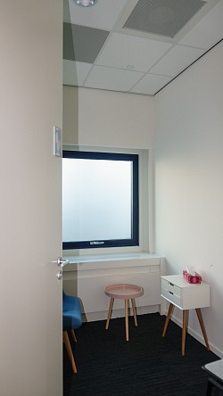 Kamer voor jonge moeders om te kolven.