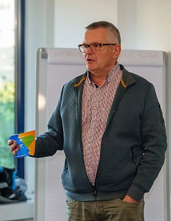Martin kreeg voor al zijn inzet om deze dag te realiseren ook een waardering d.m.v. een cadeaubon.