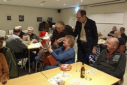 Een kerstman bij u thuis.