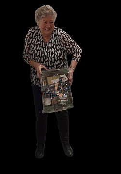 Bijna niet te tillen.